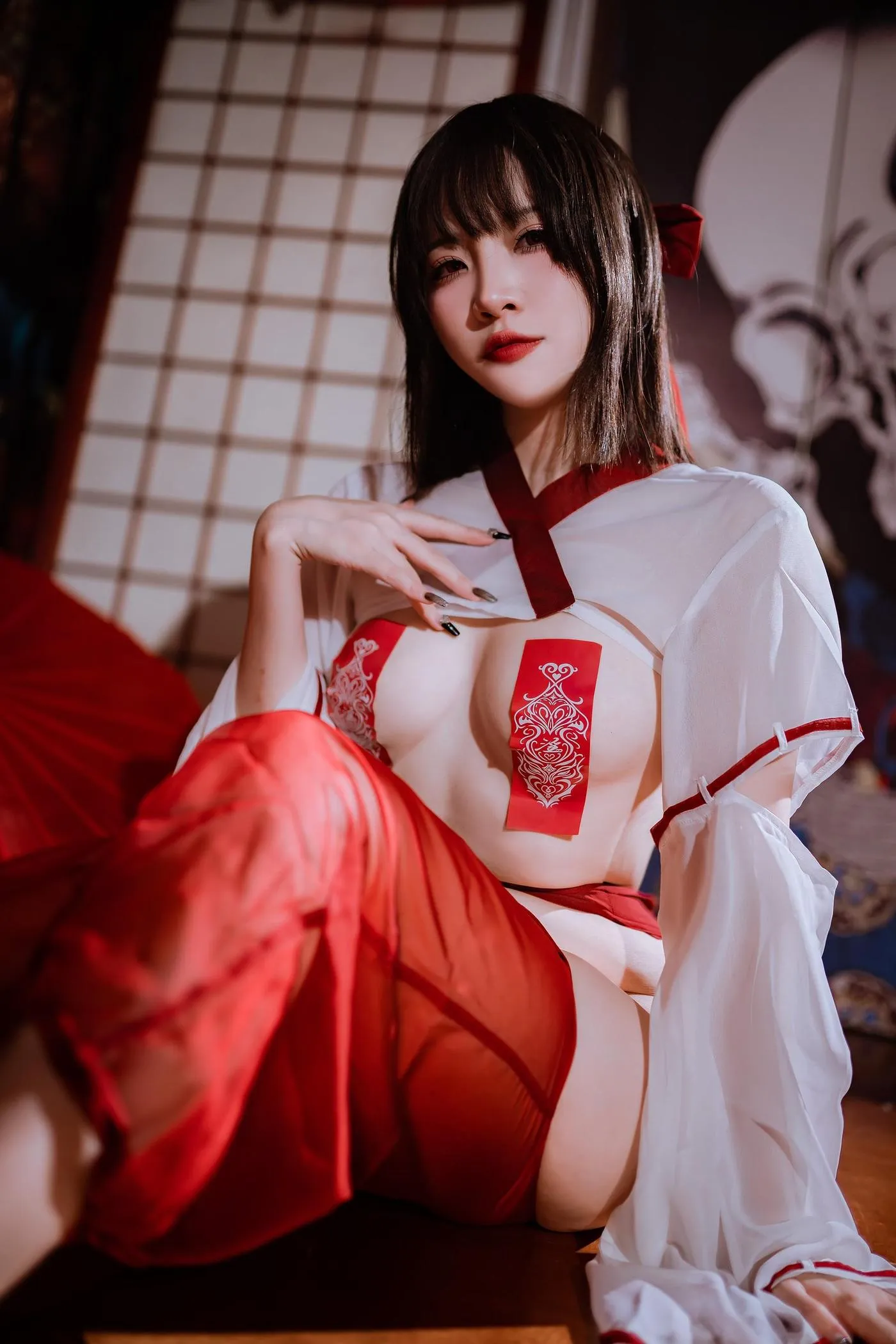 二佐Nisa – NO.141 私房巫女 [37P]插图4